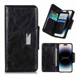 For iPhone 14 Pro 6 Card Slots Leather Phone Case(Black)