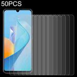 50 PCS 0.26mm 9H 2.5D Tempered Glass Film For Huawei Nzone S7 Pro+ 5G