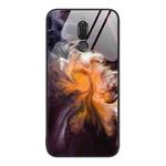 For Huawei Maimang 6 Marble Pattern Glass Protective Phone Case(Typhoon)