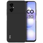 For Xiaomi Poco M4 5G IMAK UC-3 Series Shockproof Frosted TPU Phone Case(Black)