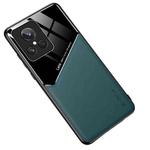 For Realme GT2 Explorer Master All-inclusive Leather + Organic Glass Phone Case(Green)
