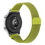For Honor Watch GS 3 22mm Milan Chain Metal Watch Band(Grass Green)