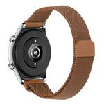 For Honor Watch GS 3 22mm Milan Chain Metal Watch Band(Brown)