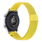 For Honor Watch GS 3 22mm Milan Chain Metal Watch Band(Yellow)