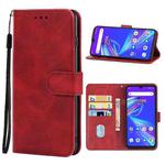 For UMIDIGI BISON X10G NFC Leather Phone Case(Red)