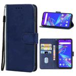 For UMIDIGI BISON X10G NFC Leather Phone Case(Blue)