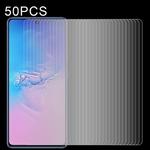 For Galaxy S10 Lite 50 PCS 0.26mm 9H 2.5D Explosion-proof Non-full Screen Tempered Glass Film