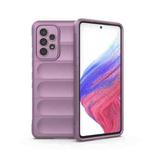 For Samsung Galaxy A53 Magic Shield TPU + Flannel Phone Case(Purple)