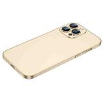 For iPhone 14 Pro Max Cool Series Frosted PC Phone Case (Champagne Gold)