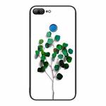 For Honor 9 Lite Colorful Painted Glass Phone Case(Sapling)