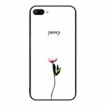 For Honor 10 Colorful Painted Glass Phone Case(A Flower)