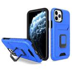 For iPhone 11 Pro Card Shield Magnetic Holder Phone Case (Royal Blue)