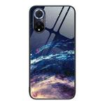 For Huawei nova 9 Colorful Painted Glass Phone Case(Starry Sky)