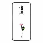 For Huawei Maimang 7 Colorful Painted Glass Phone Case(A Flower)