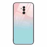 For Huawei Maimang 7 Colorful Painted Glass Phone Case(Blue Sky)