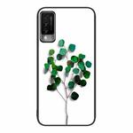 For Huawei Maimang 10 Colorful Painted Glass Phone Case(Sapling)
