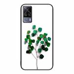 For vivo S9e Colorful Painted Glass Phone Case(Sapling)