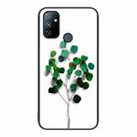 For OnePlus Nord N100 Colorful Painted Glass Phone Case(Sapling)