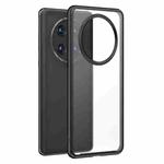 For Huawei Mate 50 Pro Four-corner Shockproof TPU + PC Phone Case(Black)