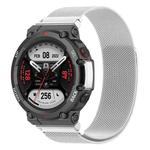 For Huami Amazfit T-Rex 2 Milan Stainless Steel Watch Band(Silver)