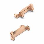 For AMAZFIT T-Rex 2 2 in 1 Metal Watch Band Connectors(Rose Gold)