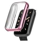For Xiaomi Mi Band 7 Pro Full Coverage TPU Electroplating Protective Case(Pink)