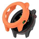 For Garmin Forerunner 255 Armor Hollow TPU Watch Case(Orange)