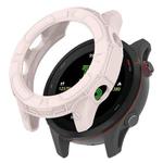 For Garmin Forerunner 255 Armor Hollow TPU Watch Case(Light Pink)