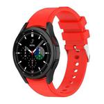 For Samsung Galaxy Watch5/Watch5 pro Silicone Watch Band(Red)