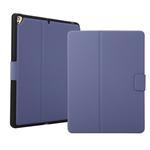 For iPad 10.2 2021 & 2020 & 2019 / Air 2019 / Pro 10.5 Electric Pressed Texture Horizontal Flip Leather Case with Holder & Pen Slot(Lavender Gray)