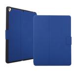 For iPad 10.2 2021 & 2020 & 2019 / Air 2019 / Pro 10.5 Electric Pressed Texture Horizontal Flip Leather Case with Holder & Pen Slot(Navy Blue)
