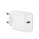 REMAX RP-U70 Jane Series 20W USB-C/Type-C PD Fast Charger, Specification:EU Plug(White)