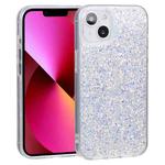 For iPhone 14 Plus DFANS DESIGN Starry Sky Epoxy Phone Case (Silver)
