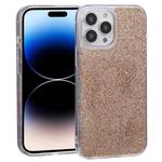 For iPhone 14 Pro DFANS DESIGN Starry Sky Epoxy Phone Case(Gold)