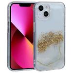 For iPhone 14 DFANS DESIGN Dual-color Starlight Shining Phone Case (White)