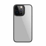 For iPhone 14 Pro Max Mutural Jiantou Series Electroplating Phone Case (Black)