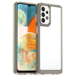 For Samsung Galaxy F23 Colorful Series Acrylic + TPU Phone Case(Transparent Grey)