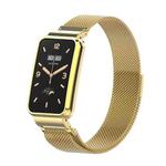 For Xiaomi Mi Band 7 Pro Milan Magnetic Metal Watch Band(Gold)