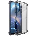 For HTC Desire 22 Pro 5G imak All-inclusive Shockproof Airbag TPU Case (Transparent Black)