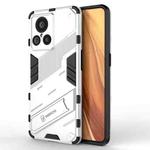 For Realme GT2 Explorer Master PC + TPU Shockproof Case with Invisible Holder(White)