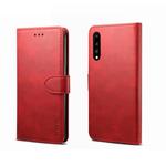 For Huawei P20 Pro GUSSIM Business Style Horizontal Flip Leather Case with Holder & Card Slots & Wallet(Red)