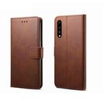 For Huawei P20 Pro GUSSIM Business Style Horizontal Flip Leather Case with Holder & Card Slots & Wallet(Brown)