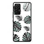 For Xiaomi 12 Lite Colorful Painted Glass Phone Case(Banana Leaf)