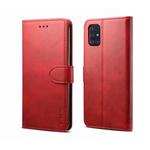 For Galaxy S20 Plus GUSSIM Business Style Horizontal Flip Leather Case with Holder & Card Slots & Wallet(Red)