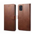 For Galaxy S20 Ultra GUSSIM Business Style Horizontal Flip Leather Case with Holder & Card Slots & Wallet(Brown)