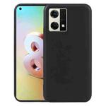 For OPPO Reno8 4G TPU Phone Case(Black)