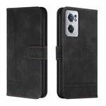 For OnePlus Nord CE 2 5G Retro Skin Feel Horizontal Flip Leather Phone Case(Black)