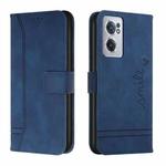 For OnePlus Nord CE 2 5G Retro Skin Feel Horizontal Flip Leather Phone Case(Blue)