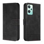 For OnePlus Nord 2 Lite 5G Retro Skin Feel Horizontal Flip Leather Phone Case(Black)