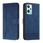 For OnePlus Nord 2 Lite 5G Retro Skin Feel Horizontal Flip Leather Phone Case(Blue)